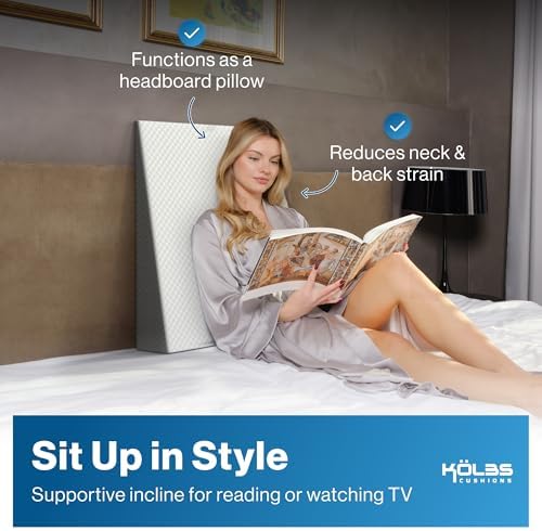 Kolbs Bed Wedge Pillow for Sleep Apnea, Acid Reflux and Back Pain Relief - Image 4