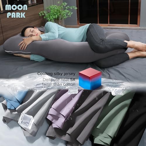 MOON PARK Pregnancy Pillows for Sleeping - Image 3