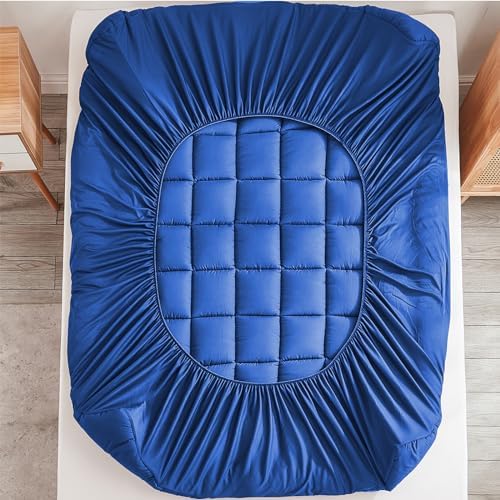 Mattress Pad - Soft and Breathable Mattress Protector Cover - Pillow Topper - Image 4