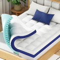 BEDELITE Dual Layer Queen Size Memory Foam Mattress Topper by BEDELITE