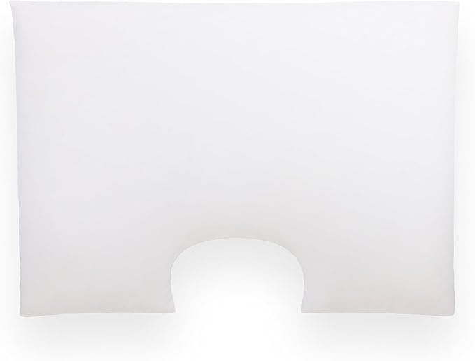 Wife Pillow - Topper, Hotel Style, 50/50 Blend: Goose Down Feather & Siliconized Fiberfill. Machine Wash & Dry. Adjustable for Side Sleepers by Zipper Access Add/Remove Filling: Soft Support