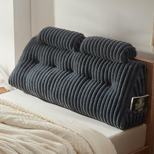 Rycwola Faux Fur Headboard Pillow by Rycwola