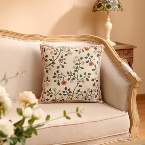 ISAENNE Designer Elegant Linen Throw Pillow Cover - Image 6