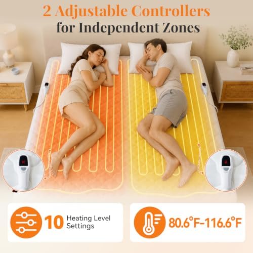 Queen Size Heated Mattress Pad - Image 4