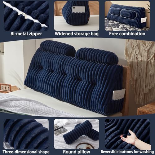 Rycwola Faux Fur Headboard Pillow - Image 5