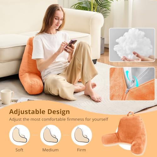 Sasttie Reading Pillow for Bed, Back Pillow for Sitting Up - Image 2