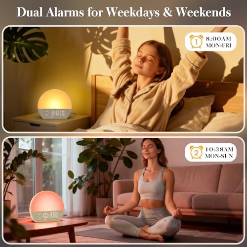 KEPLUG Sunrise Alarm Clock Sound Machine - Image 3