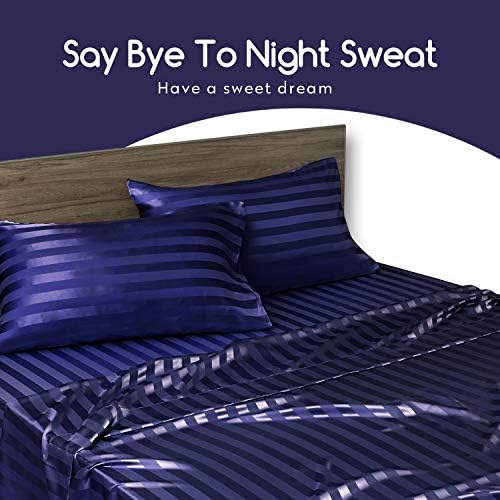 MR&HM Satin Pillowcase 2 Pack, Queen Size 20"x30" - Image 6