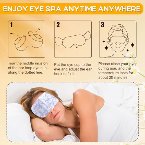 XPCARE 32 Pack Steam Eye Mask Disposable - Image 4