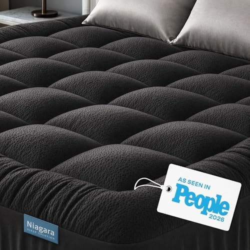 Niagara Sleep Solution Cal King Ultra Soft Mattress Topper—Back Pain Relief by NiagaraSleepSolution
