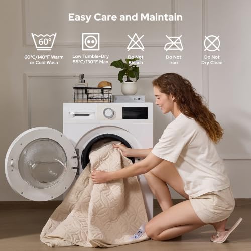 BEDLORE Waterproof Mattress Protector, King Size Mattress Pad - Image 5