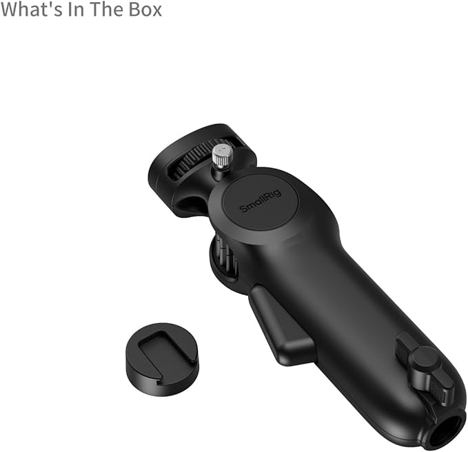 SmallRig Quick Adjustment Light Stand Adapter, One-Button 180° Pitch Adjustment, 3kg Load Capacity, for COB Video Light/Camera/Phone Clips, for On-Camera Flash, 5181