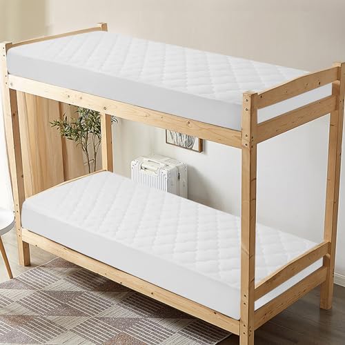 Cot Mattress Protector Pad Waterproof Quilted 30" x 75", Breathable & Cooling - Image 5