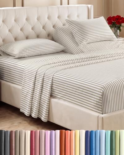 Flex Top Split Head King 4 Piece Sheet Set by CGKUnlimited