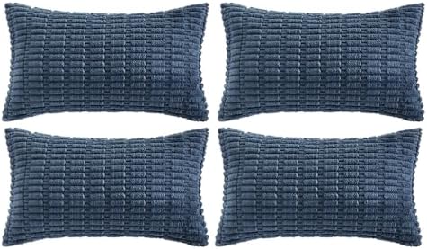Fancy Homi 4 Packs Decorative Throw Pillow Covers by Fancy+Homi