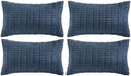 Fancy Homi 4 Packs Decorative Throw Pillow Covers by Fancy+Homi