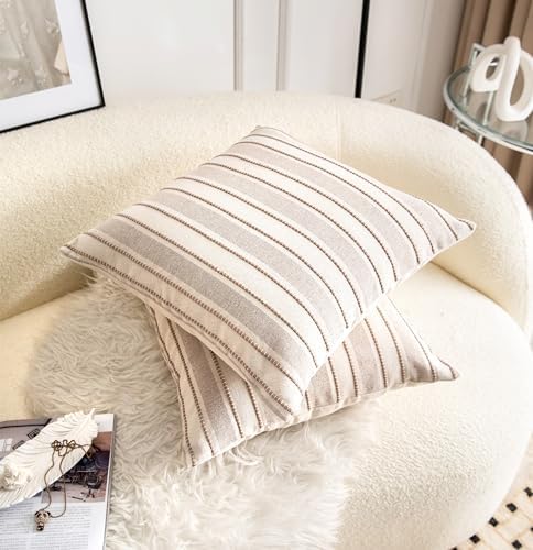 Cethom Decorative Boho Throw Pillow Covers, Farmhouse Textured Pillow Case - Image 3