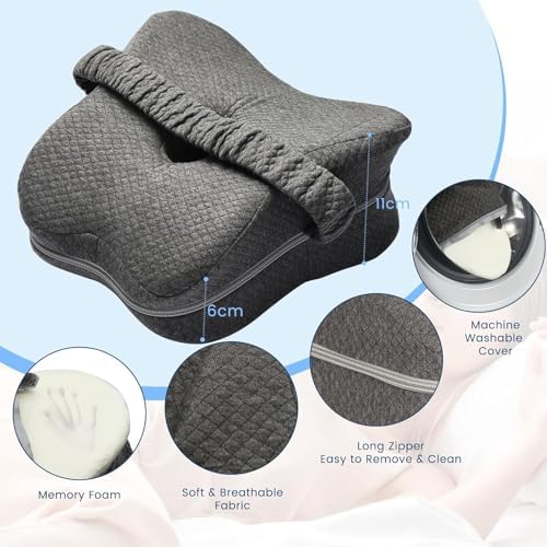 Knee Leg Pillow for Side Sleepers Sleeping, Long 13.8" - Image 4