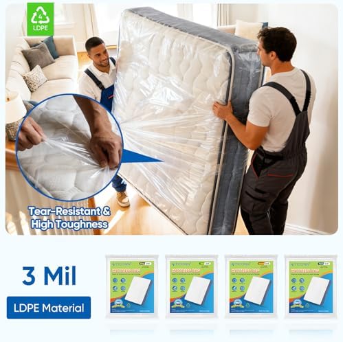 TICONN 2PK Plastic Mattress Bags - Image 7