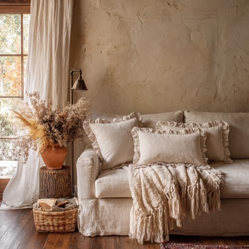 patdrea Vintage Linen Throw Pillow Covers - Image 6