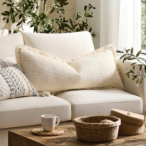 100% Cotton 14x36 Inch Lumbar Pillow Cover - Image 5