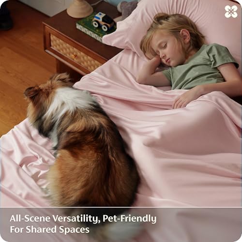 Bedsure PureWoven 100% Rayon Derived from Bamboo, King Size Sheets Set - Image 6