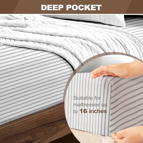 FreshCulture Queen Fitted Sheet - Image 4