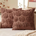 MIULEE Fall Pillow Covers Pumpkin Fall Decor 18x18 Autumn Glaze by MIULEE
