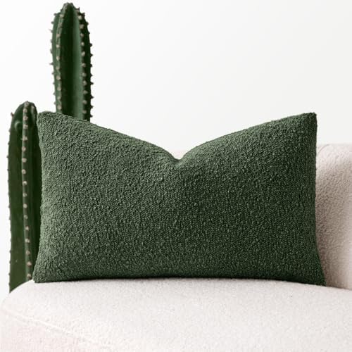 MIULEE Christmas Textured Boucle Lumbar Pillow Cover by MIULEE