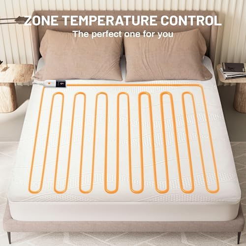 Texciting Heated Mattress Pad Twin XL Size, Bed Warmer - Image 3