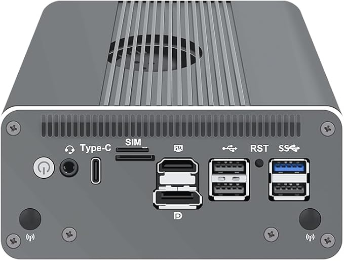 CWWK Intel Alder Lake N100(4C/4T Up to 3.4GHz)/N305(8C/8T Up to 3.8GHz) Dual SFP+10GbE Mini PC|4xIntel I226-V 2.5GbE |DDR5 Memory|PCI-E x4|HDMI+DP+Type-C (10 Gigabit N305, 8G RAM 128G SSD)