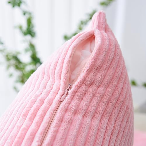 Home Brilliant Pink Euro Sham Covers - Image 4
