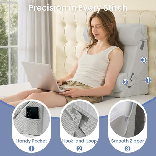 Sasttie Adjustable Wedge Pillow Set - Image 5