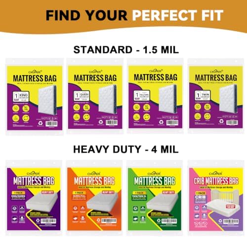 Heavy-Duty Twin XL / Twin Mattress Bag - Image 4