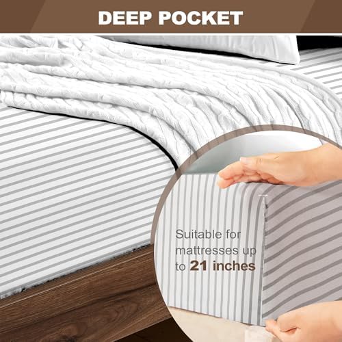 FreshCulture Queen Fitted Sheet Only - Image 4