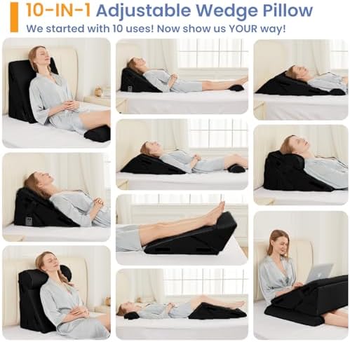Sasttie Adjustable Wedge Pillow Set - Image 3