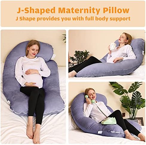 Chilling Home Pregnancy Pillow, U Shaped Full Body Maternity Pillow 58 inch - Image 3