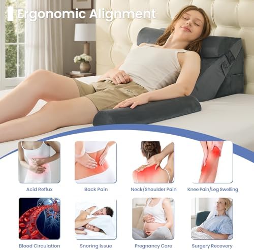 Sasttie Adjustable Wedge Pillow Set - Image 6