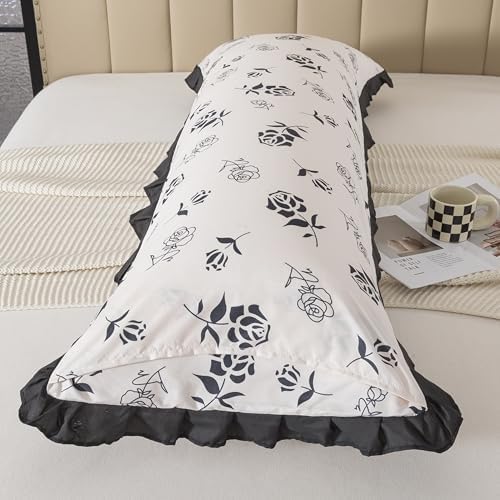 H HOUSEHOLD Brushed Microfiber Ruffled Envelope Pillowcase - Image 5