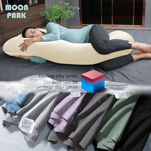 MOON PARK Pregnancy Pillows for Sleeping - Image 3