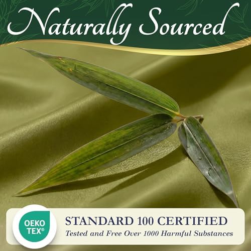 DECOLURE 100% Viscose Derived from Bamboo Sheets Full Size, Luxury 6 Pc Set - Image 7
