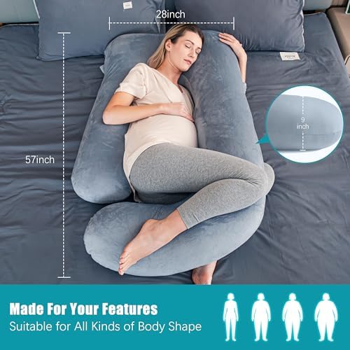 Cute Castle Pregnancy Pillows, Soft U-Shape Maternity Pillow - Image 3