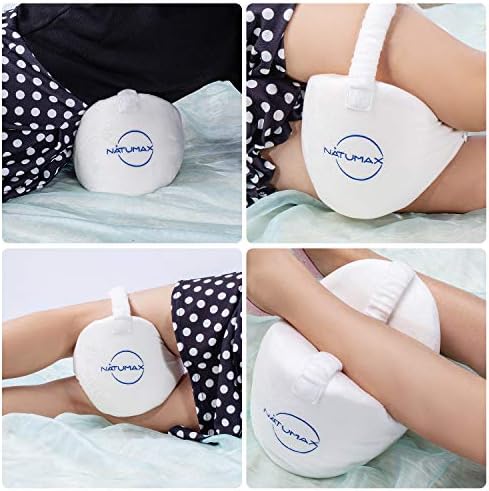 Knee Pillow for Side Sleepers Memory Foam - Image 5