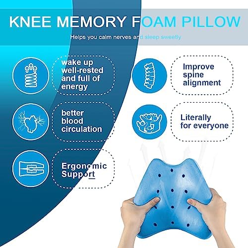Knee Pillow for Side Sleepers Hip Pain, Leg Pillow for Side Sleeping - Image 3
