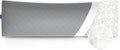 YZ HOME Long Body Pillow for Adults - Firm Body Pillow Insert with Shredded White Memory Foam, Adjustable Height, Soft Support for Side Sleeping, Pregnant Women, Washable (Grey, 20x54 Inch)