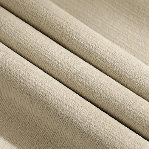 MIULEE Ivory Chenille Couch Throw Pillow Covers - Image 2