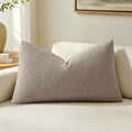 MIULEE Textured Boucle Lumbar Pillow Cover by MIULEE