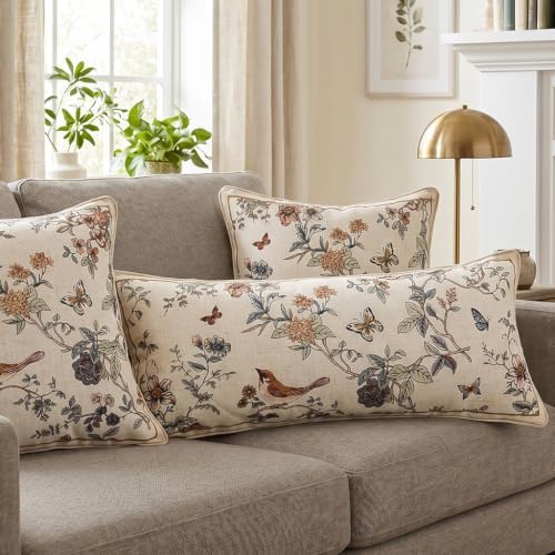ISAENNE Designer Linen Throw Pillow Cover - Image 4