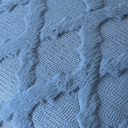 Set of 2 Soft Moroccan Throw Pillow Covers 20x20 Inch Plush Boho Decorative - Image 3