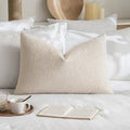 MIULEE Textured Boucle Lumbar Pillow Cover by MIULEE